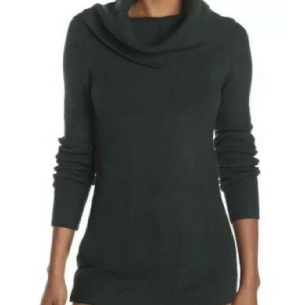 French Connection Womens Black Cowl Neck Sweater Size S
